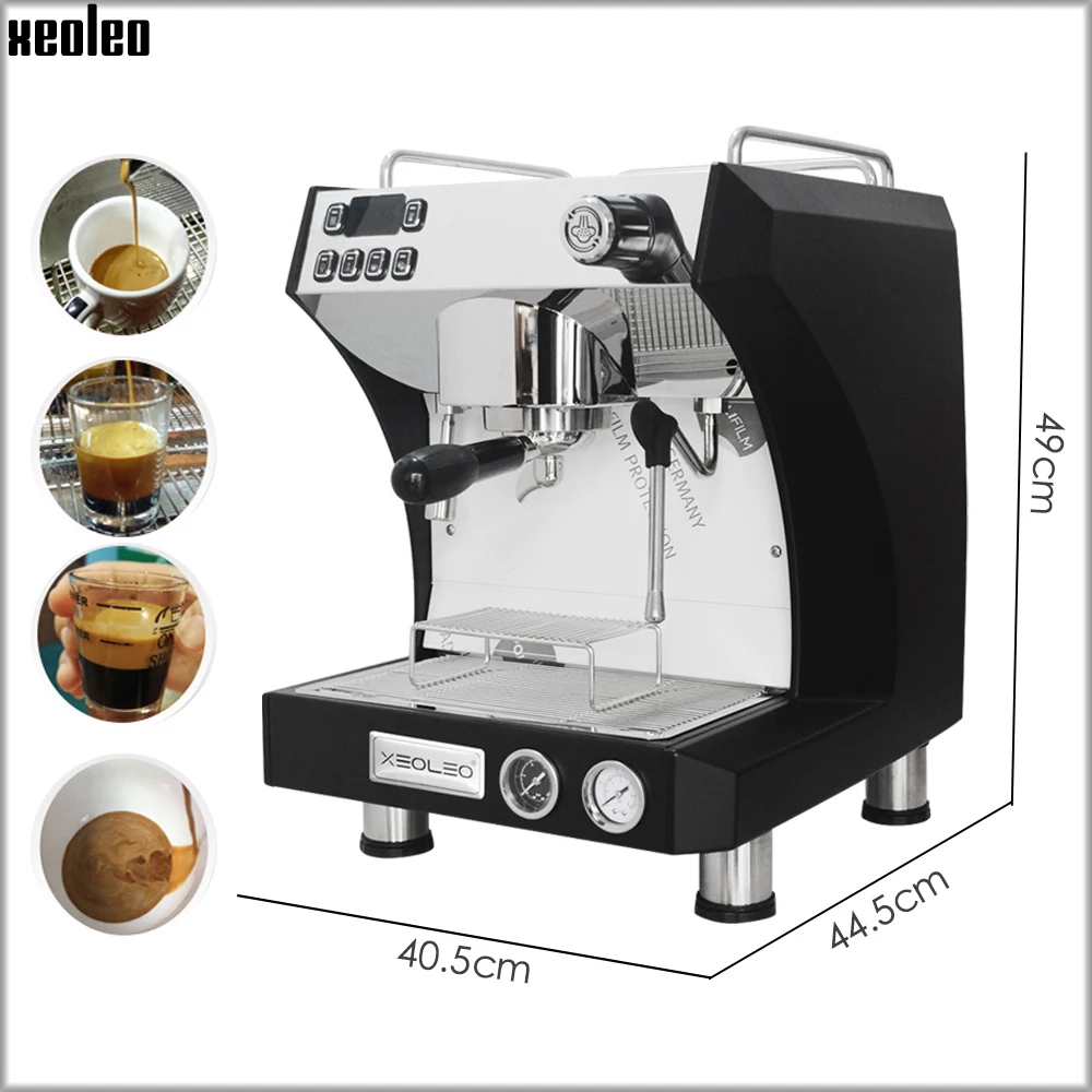 XEOLEO 9Bar Semiautomatic Coffee machine Espresso machine 3200W Coffee maker Commercial Espresso maker High pressure milk froth 2