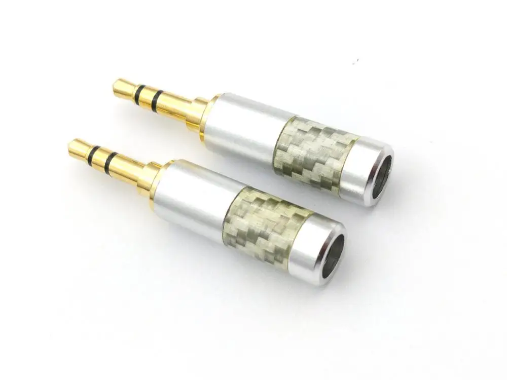 20 50pcs3 5mm Stereo For Repair Headphone Jack Plug Cable Audio Connector adapter