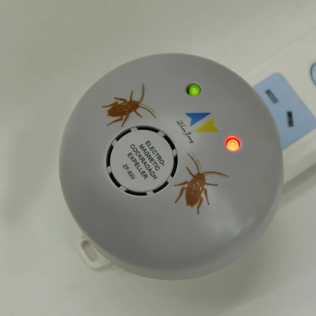 Új Elektromágneses Csótány-Expeller Otthoni Ultrahangos Taszító Csótány Menekülési Eszköz 110-220V - Image 2