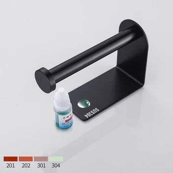 

Strong Adhesion Waterproof Paper Holders Durable Stainless Steel Paper Holders For Toilet Bathroom