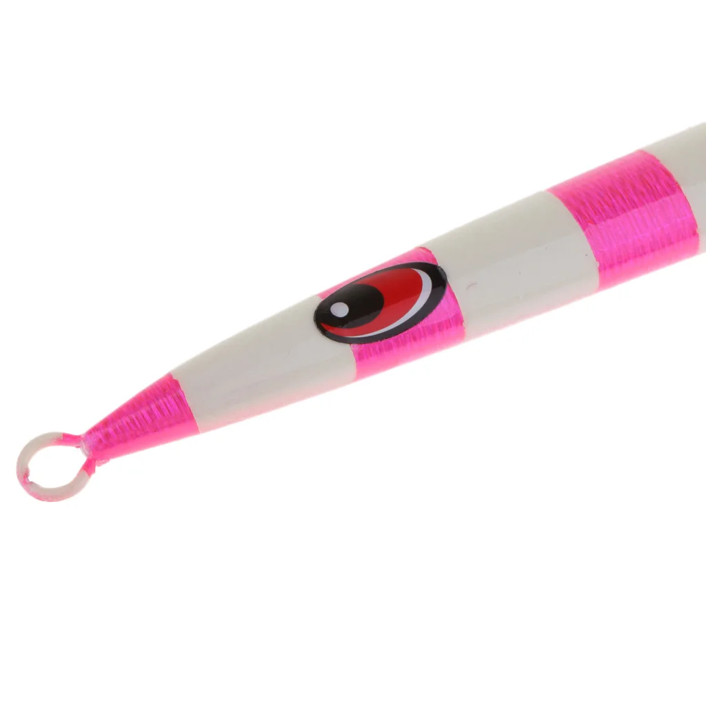 200g 19.8cm Metal Fishing Lures Vertical Jigging Bait Hard Heavy Weight Hard Bait Crankbait for Casting