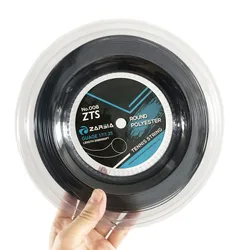 ZARSIA Polyester Tennis Racquet String, Hard-to-play Hard Line 200 Meters Of Tennis Line 17G/1.25mm