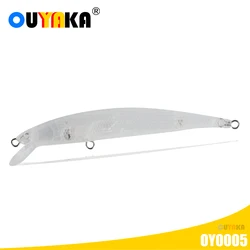 Floating Blank Unpainted Fishing Accessories Lure Minnow Isca Artificial Weight 4g 96mm Accesorios De Pesca Trolling Pike Leurre