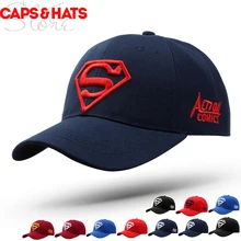 Бейсбольная кепка СУПЕРМЕНА для взрослых, Gorras Hombre, жесткая шляпа с завязками, для женщин, гольф, Дальнобойщик, на заказ, шапка, акция, подарок, Casquettes Homme