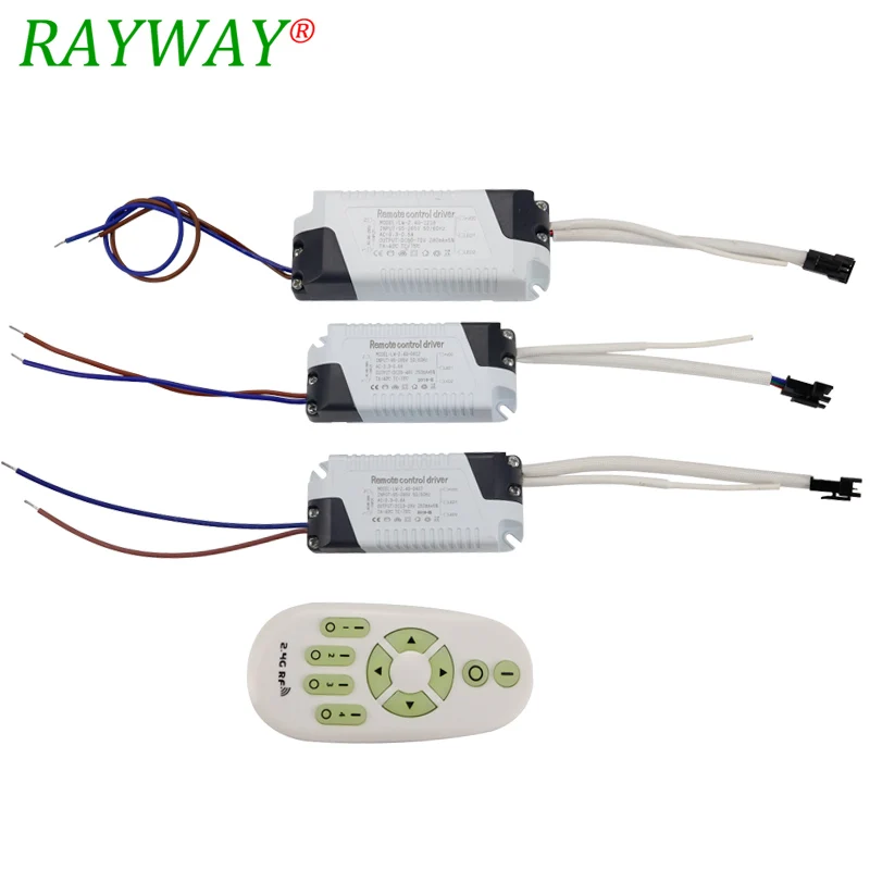 7 18W Stepless Dimming Led Power Supply 2.4G Remote Control Dimmer