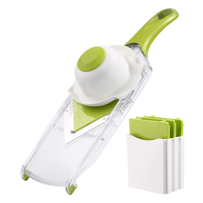 Mandoline Slicer Manual Vegetable Cutter with 5 Blade Potato Carrot Grater for Vegetable Onion Slicer Kitchen Tools Accessories - Color: Style 5