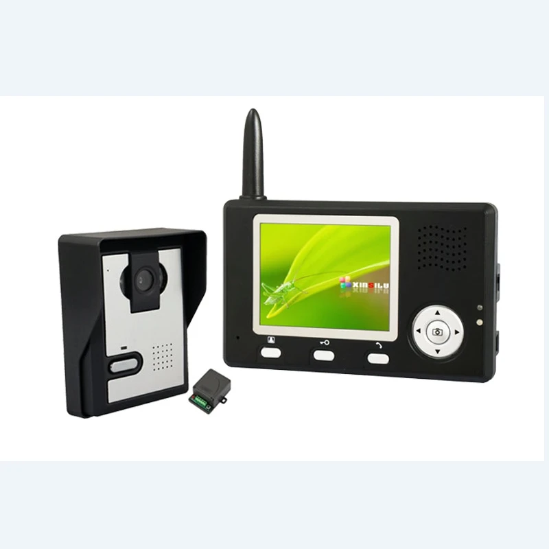 Дверной видеодомофон 300 м 2 4 ГГц с ночным видением|doorbell wireless|phone phonedoorbell doorbells wireless |
