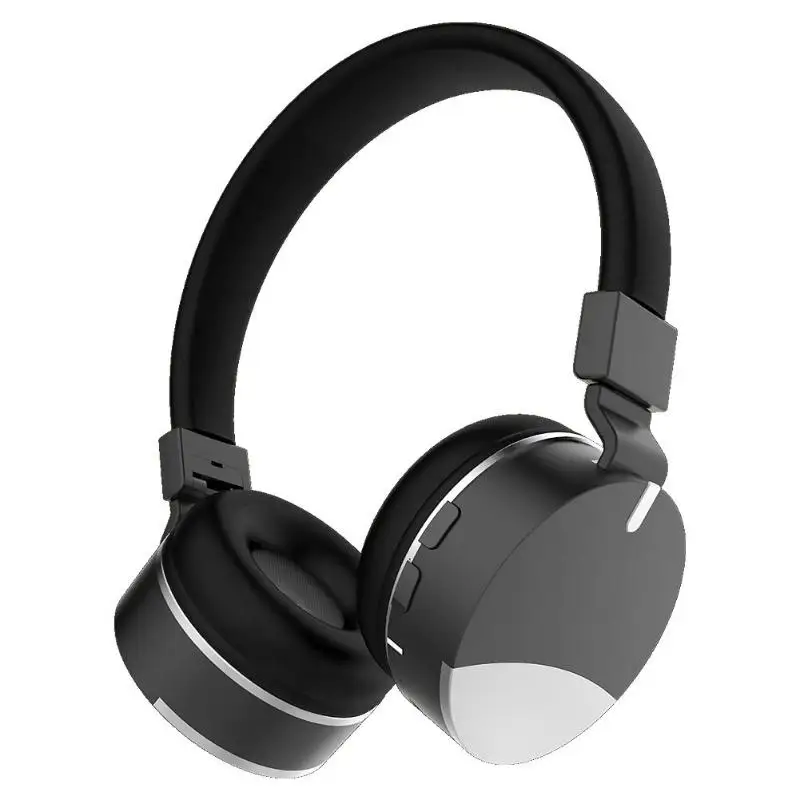 Черный E86 Детские беспроводные Bluetooth стерео наушники с шумоподавлением - Цвет: Черный
