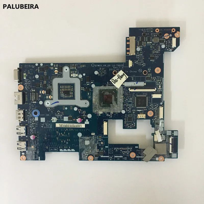 Материнская плата для ноутбука Lenovo G580 qiwg5 _ g6_g9 LA-7982P все функции полностью