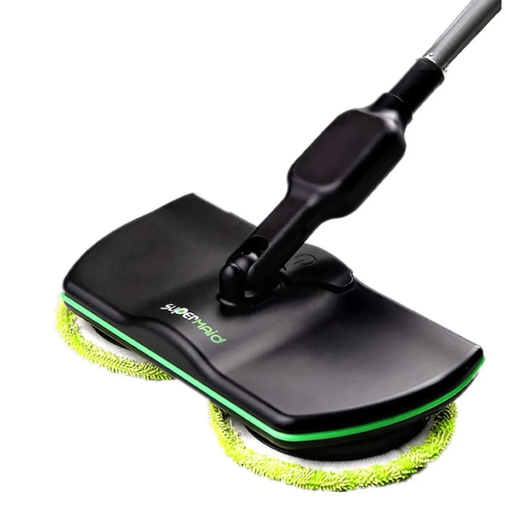 

Electric Spin Mops Rechargeable 360 degree Rotation Cordless Floor Cleaner Electric Rotary Mop Microfiber Cleaning Mop For Home