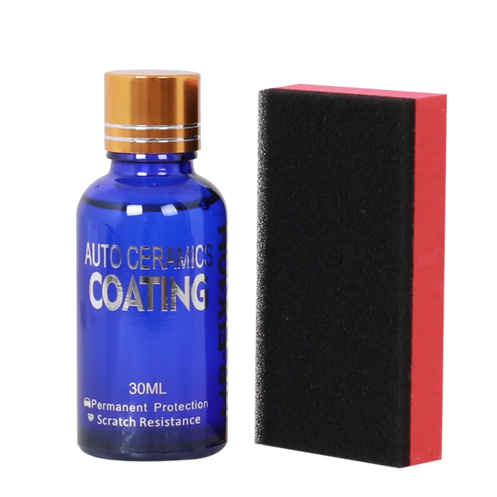 Покрытие для керамического стекла автомобиля с защитой от царапин 30 мл 10 ч |