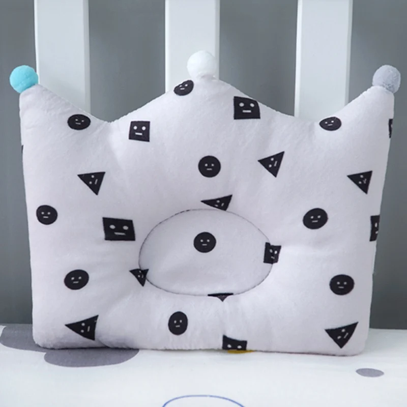 Geometric Muslinlife защита головы малыша подголовник подушка Спящая детская подушка мягкая хлопковая вспомогательная Подушка Прямая поставка - Цвет: Geometric