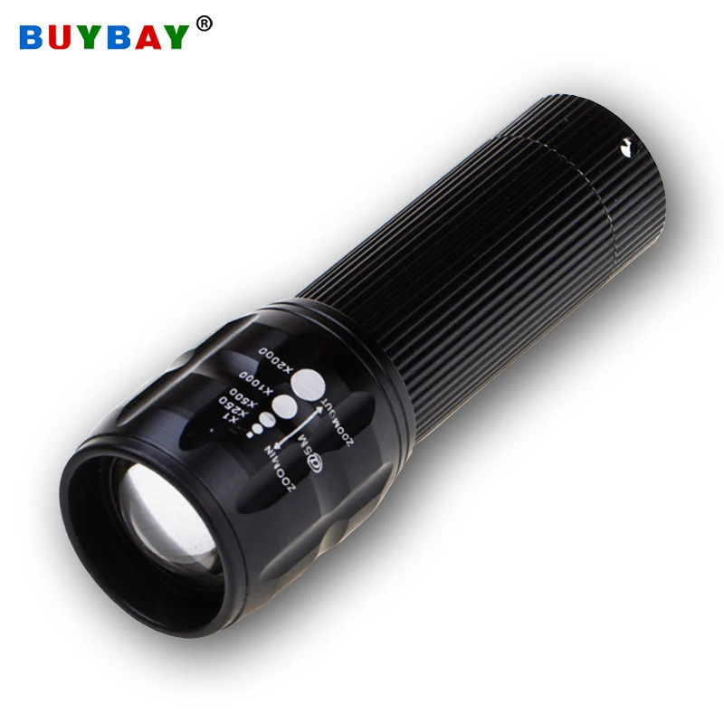 

3 Modes Mini LED Flashlight Super Bright Linterna Waterproof Torch Zoomable Flash Light for Outdoor Lighting 3*AAA Bicycle Lamp