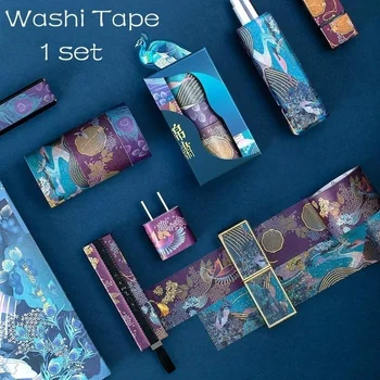 

Ancient Style and Paper Tape Hand Account Sticker Notes Stationery Decoration Art Life Stickers Material