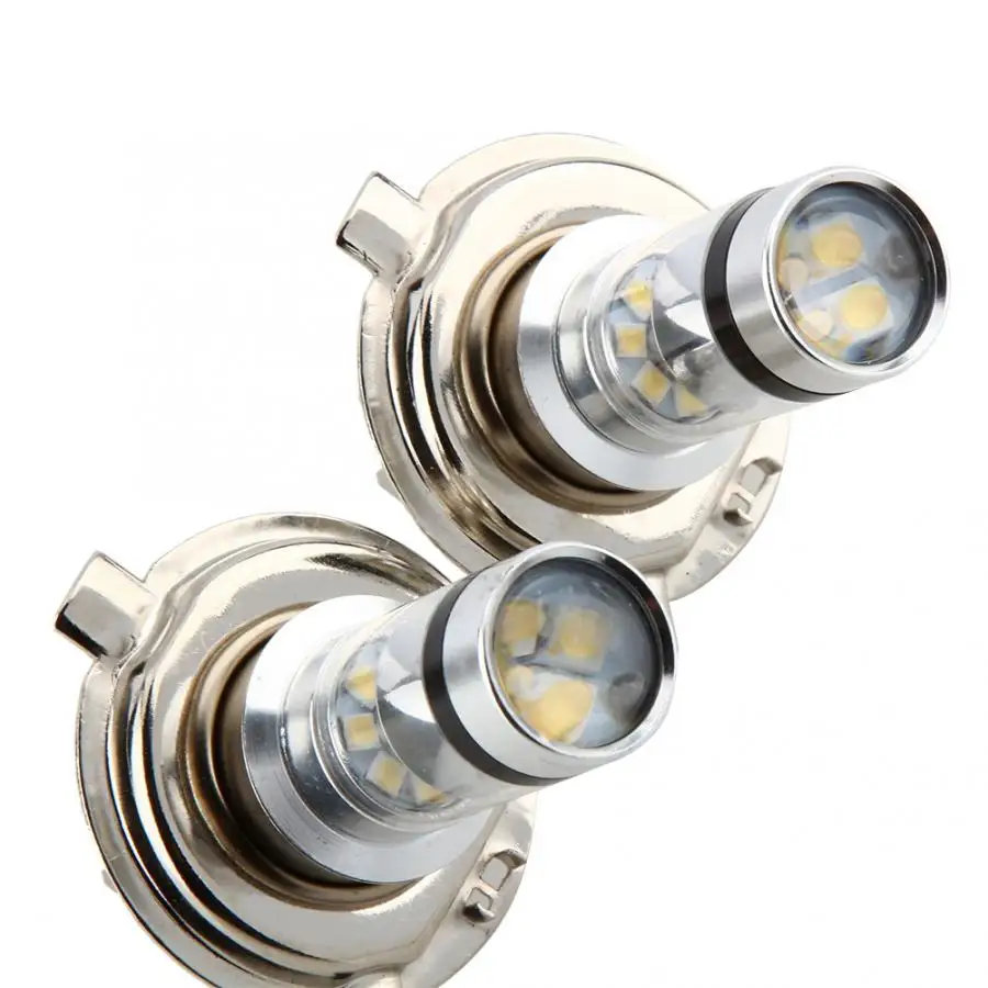 Автомобильная противотуманная фара 2x H4 30 Вт Светодиодный светильник fendinebia Lampadina Luce Bianco противотуманная фара 20-SMD