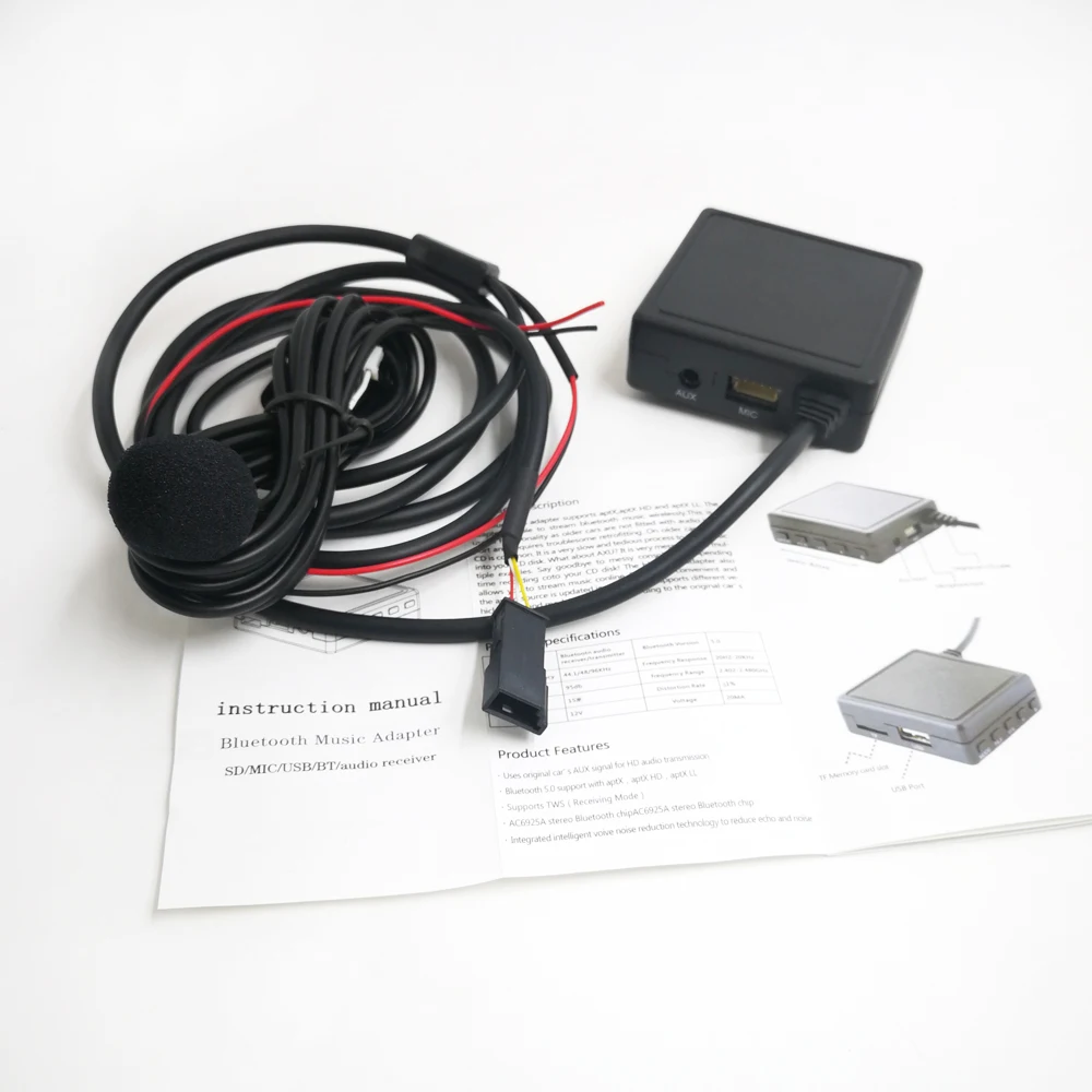 Biurlink cd-чейнджер 3Pin AUX USB порт беспроводной Bluetooth Aux-in USB кабель Адаптер телефонный звонок Громкая связь для BMW E39 E46 E53 X5