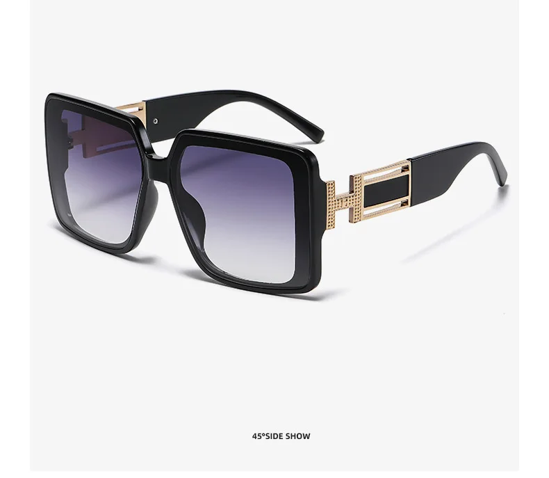 large sunglasses New Square Sunglasses Women Men Fashion Luxury Brand Sunglass Female gafas de sol okulary UV400 Vintage Oversize Sun Glasses designer sunglasses