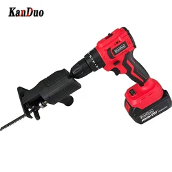 Mini perceuse électrique sans fil 21V, Super couple, perceuse électrique sans balais, tournevis sans fil, tournevis au lithium sans balais 