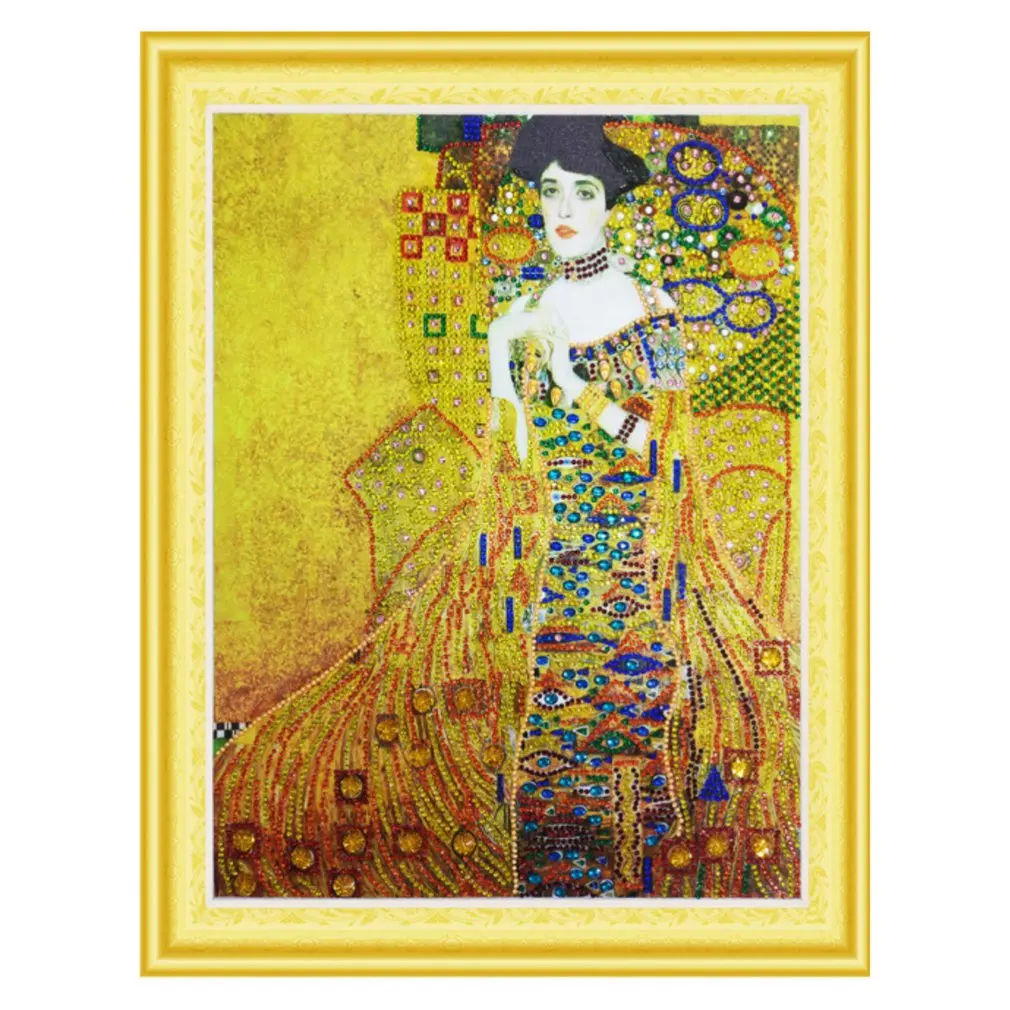 HZ012 Lady Diamond Painting Embroidery Cross Stitch Kit Unfinished Home Handmade Decoration |