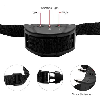 

Anti bark Shock Dog Electric E-Collar Stop Barking Pet Training Collar Control