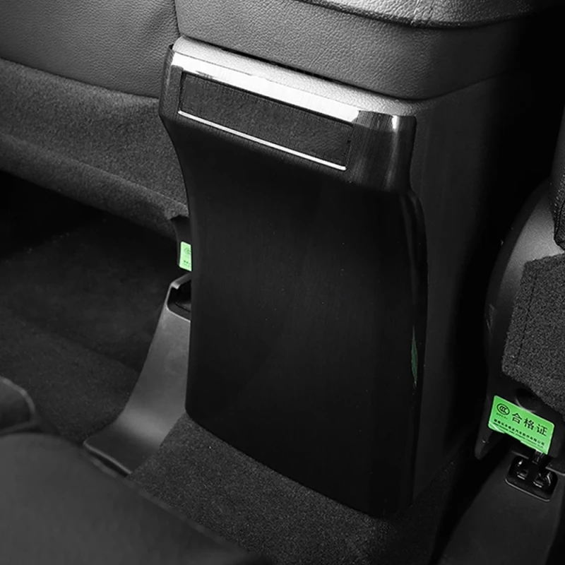 

Для Mitsubishi Outlander 2016 2017 внутренний задний подлокотник Противоударная Защитная панель Крышка отделка Декоративная наклейка аксессуары