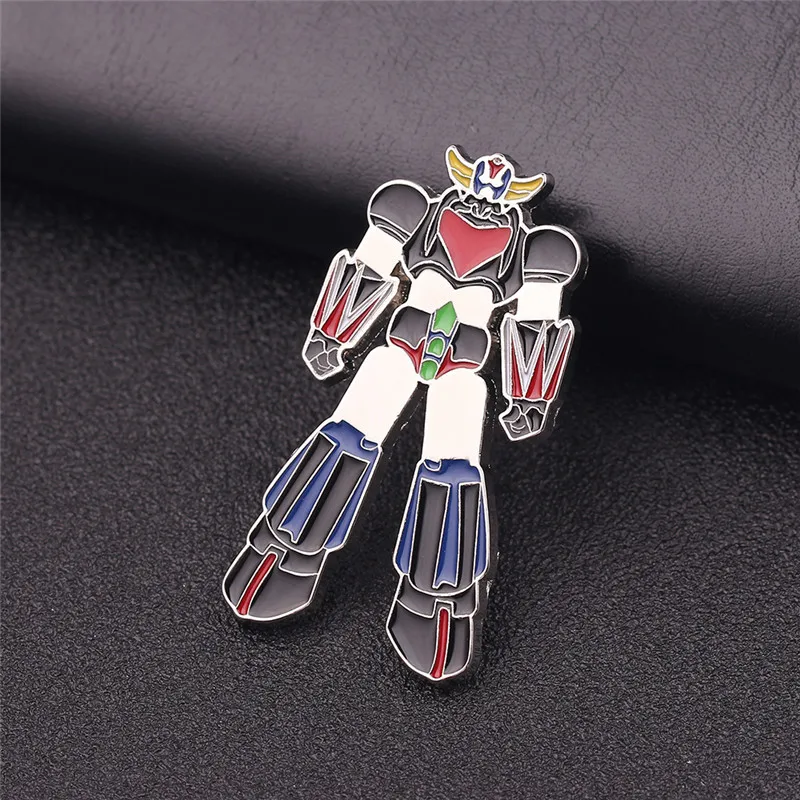 Animazione Cartoon Ufo Grendizer Robot Spilla Pin Donna Uomo Gioielli Creativi Spille Per Adulti Bambini Smalto Pin S Spilla Da Balia S