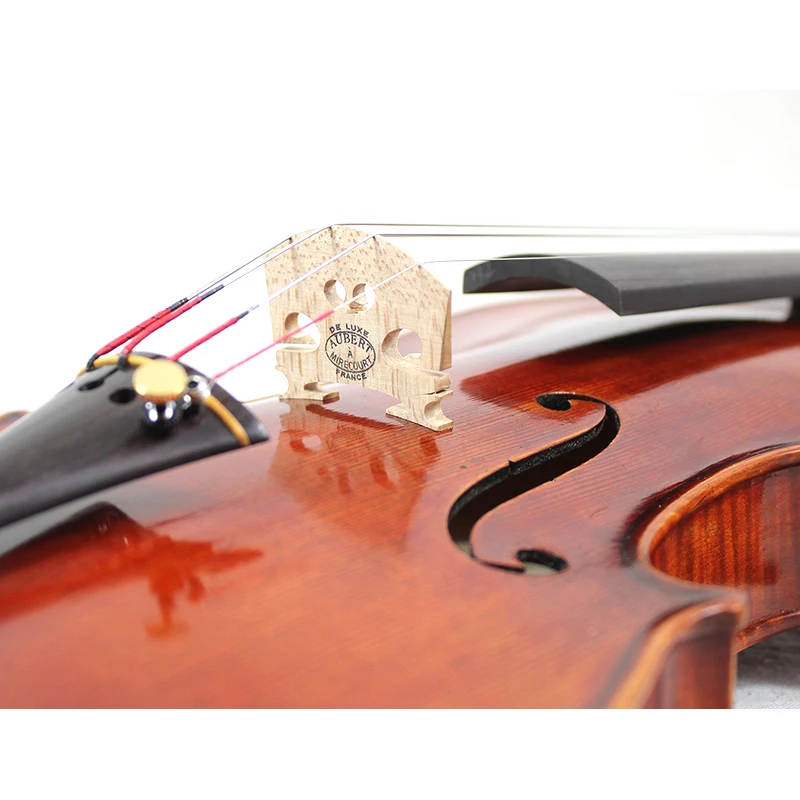 Acoustic Violin Guarnieri 'del Gesu' 1743 "The Cannon" Violin violino Copy. "All European Wood", Top oil varnish! acoustic violin