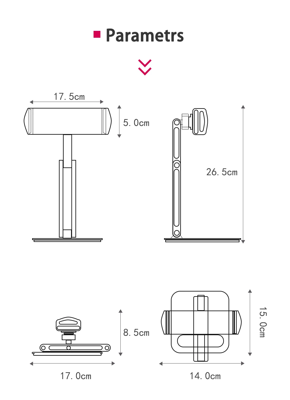 design para ipad pro 360 ° ajustável