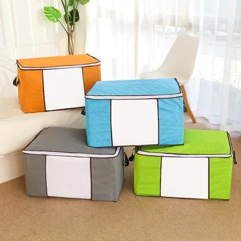 

Non-woven Fabrics Blanket Doggy Bag Organizing Storage Box Insect Proof Fabric Clothes Soft Storage Bag Move Tool