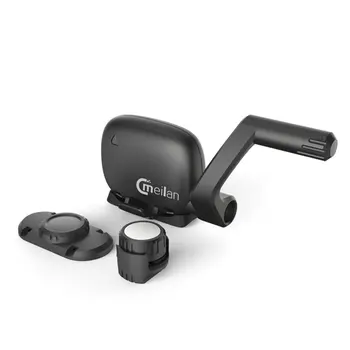 

Meilan Bike Tachometer Wireless Bicycle Computer Speed Cadence Bike Sensor Bluetooth4.0 Sports Heart Rate Monitor