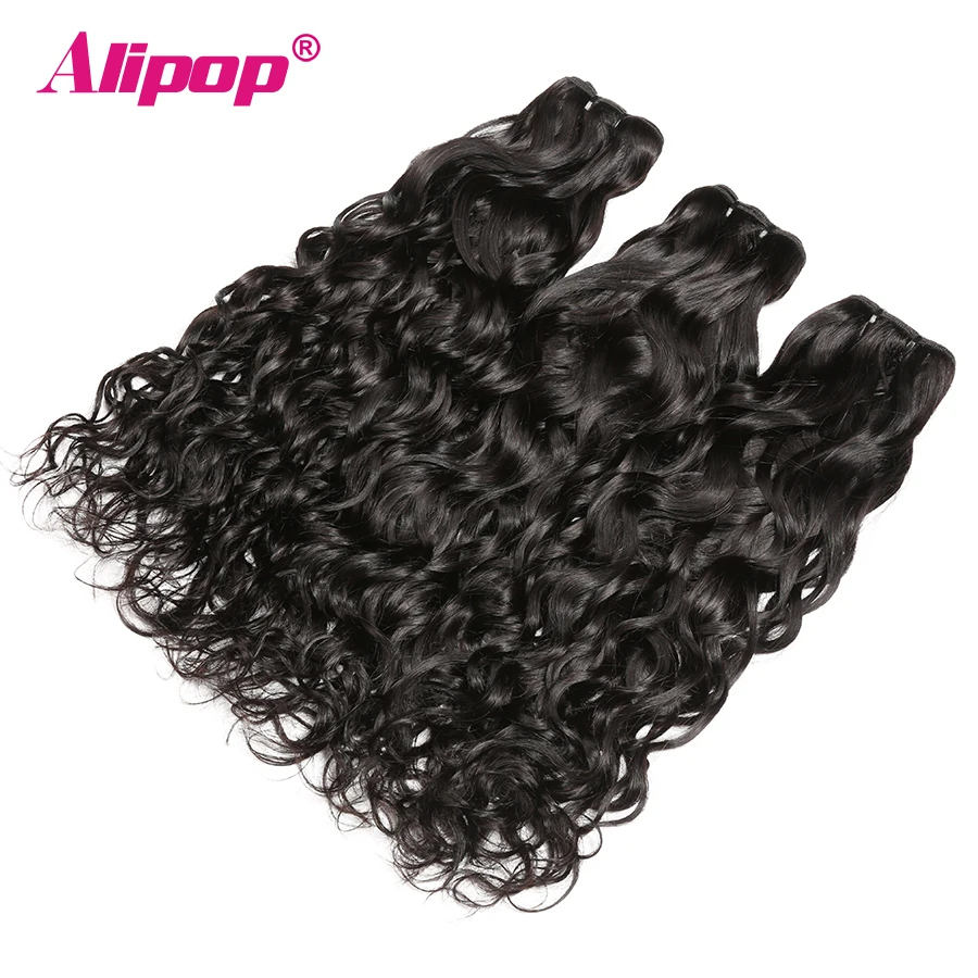 Peruvian-Water-Wave-Hair-Bundles-With-Closure-3-Bundles-Human-Hair-Bundles-With-Closure-Alipop-4x4 (2)