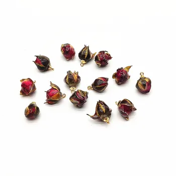 

New arrival! 40pcs Mix different size Natural Flower charm for Earrings DIY parts,Jewelry Accessories Findings & Component