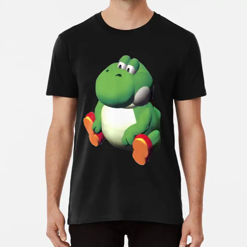 面白い脂肪ヨッシーtシャツtシャツオタクビッグヨッシー脂肪ヨッシーヨッシーbeegヨッシーbeeg Beegヨッシーyoshミームthicc Boiマリオ Tシャツ Aliexpress