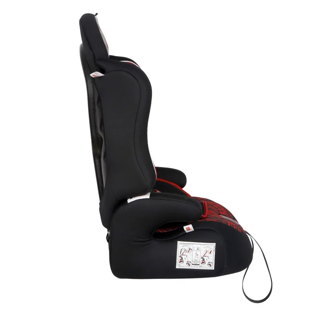 Детское автокресло  SIGER серия Драйв Тачки гонка, красный