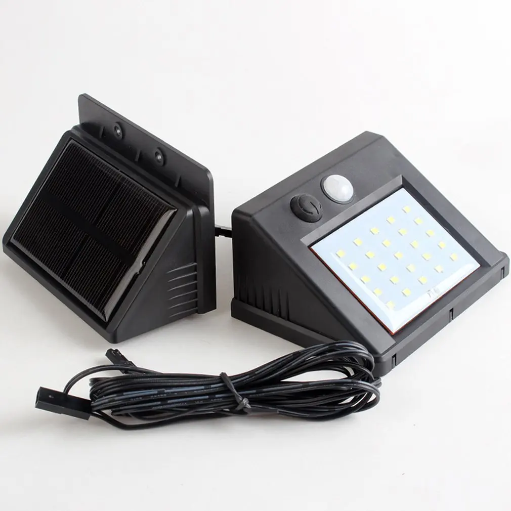 30 светодиодный светильник на солнечной батарее, индукционный настенный светильник с датчиком движения, уличный светильник, индукционный светильник