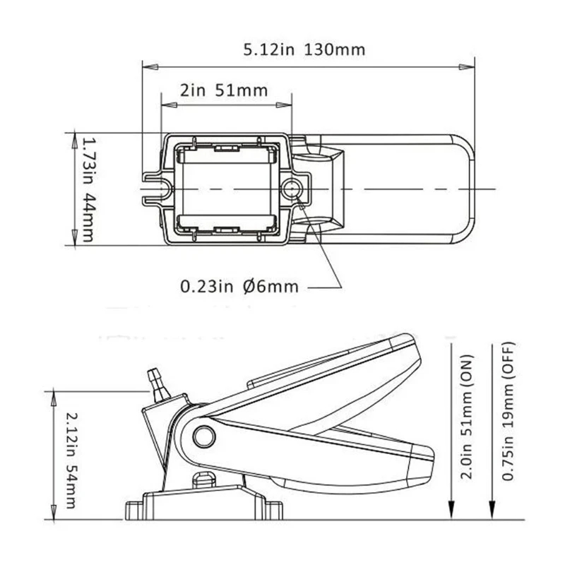 

Automatic Boat Bilge Pump Float Switch 12V 24V 32V Ignition protected Mercury L4MF