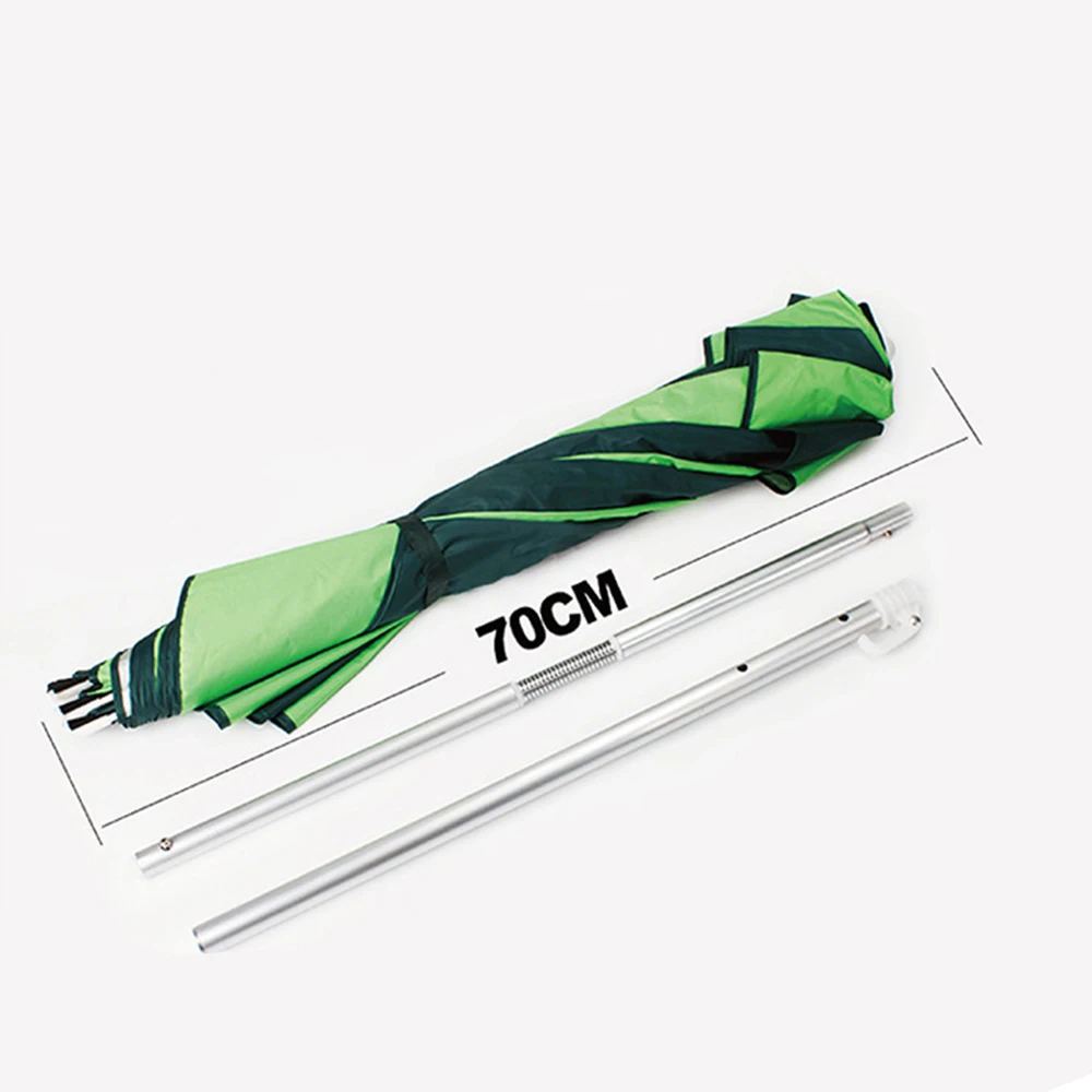 1.8M Outdoor Beach Camping Fishing Umbrella Fold Sun Protection Anti UV Sunshade Waterproof Awning Rain Umbrella  X150G