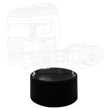 

Truck 3D Night Light Acrylic Usb 3D Lamp Led Light Fixtures Kids Lamp Decoration Kids Gift