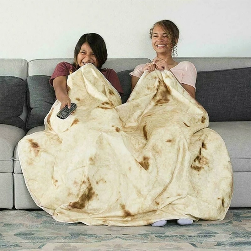 Забавное одеяло мексиканское блинное одеяло тортилья мягкое удобное пляжное одеяло для взрослых/детей 1