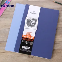 2 шт./компл. Canson 96 г/м2 серия вдохновения Акварельная Бумага A6/A5/A4 ручная роспись Акварельная тетрадь эскиз бумага для граффити