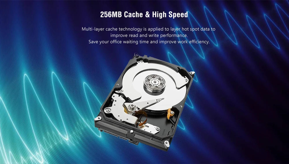 Seagate ST2000DM005 BarraCuda Series 2TB 3.5-inch Desktop Mechanical Hard Drive SATA Interface From Xiaomi youpin SATA 6Gb / s / Revolving Speed 5400rpm / 256MB Cache