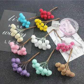 

Simulation Christmas Small Berry Foam Artificial Flowers Small Berry Party Wedding Christmas Cake Box Wreath Decoration