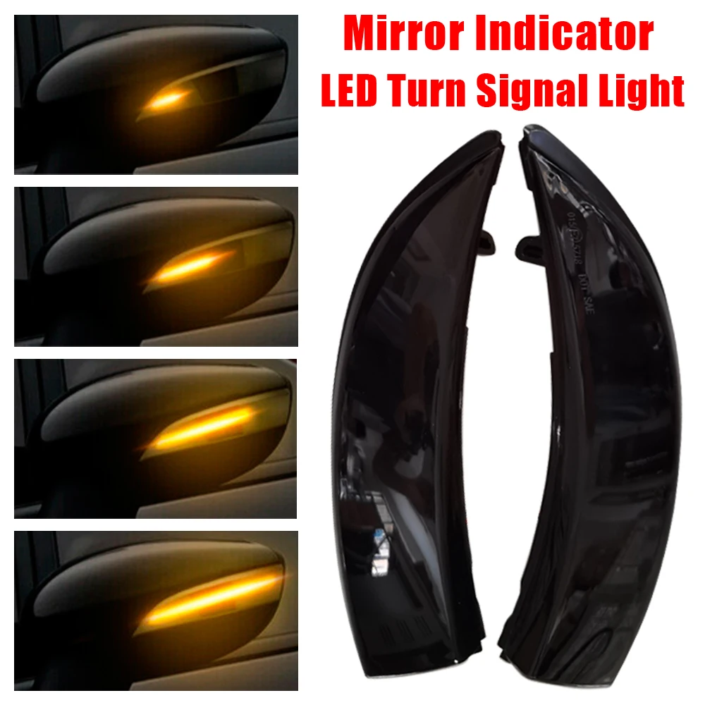 

Side Rear-View Mirror Indicator Light LED Dynamic Turn Signal Blinker For Ford Fiesta 2008 - 2017 for B-Max 2008-2017