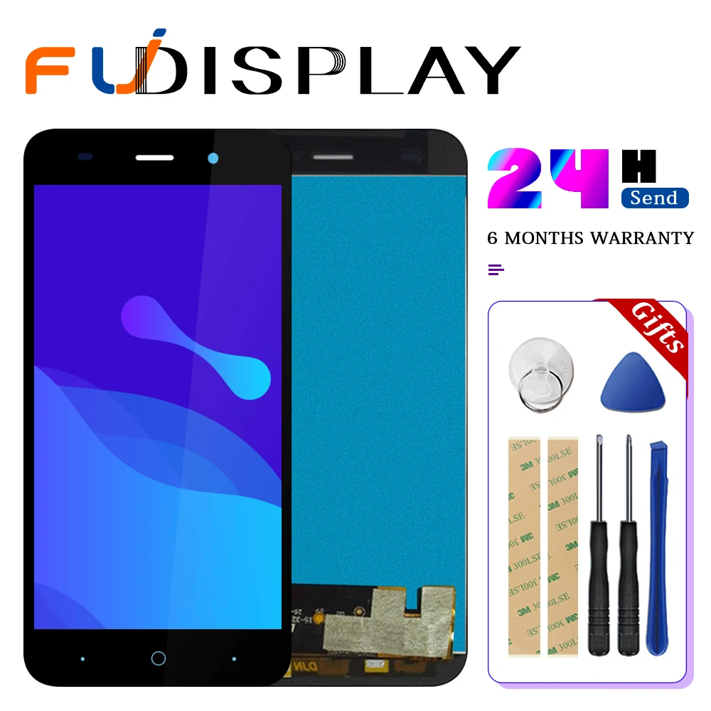 Для ZTE Blade X7 ЖК-дисплей D6 V6 Z7 сенсорный экран дигитайзер детали для телефона T660 T663