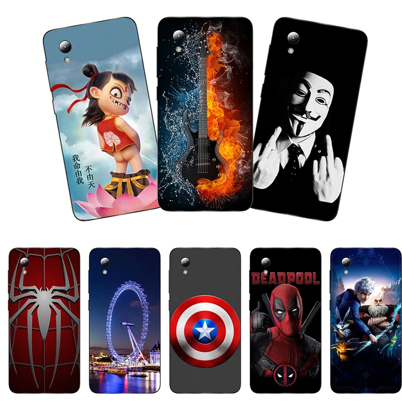 Case For ZTE Blade L8 L 8 Cover Funda Soft Silicone Case Pattern 3D Coque Bag Smart For ZTE Blade A3 2019 A 3 2019 Phone Cases