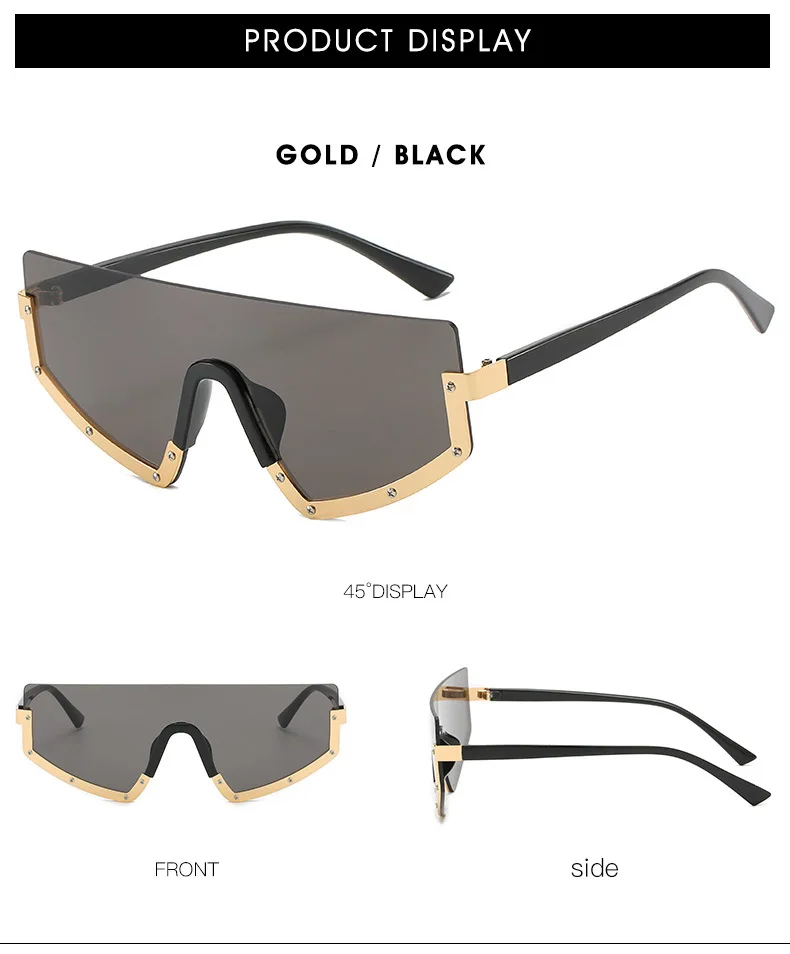 

Модные металлические солнцезащитные очки «кошачий глаз», солнцезащитные очки с полуободковой оправой и перекрестными линзами, индивидуальные солнцезащитные очки для мужчин и женщин