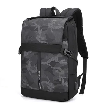 

ARCTIC HUNTER Backpacks for Men Outdoor Travel Computer Bags Bagpacks USB Charging Socket Backpack Multifunction Male Laptop Bag