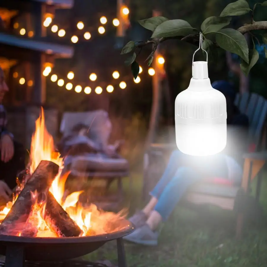 

LED Camping Light USB Charging Portable Hook Hanging Lamp For Picnic Tent BBQ Collapsible