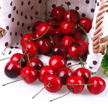 30 шт. искусственные ветки вишни искусственные фрукты модель симуляция вишни Орнамент Ремесло еда реквизит для фотографии вечерние украшения для дома 30 шт. искусственные ветки вишни искусственные фрукты модель симуляция вишни Орнамент Ремесло еда реквизит для фотографии вечерние украшения для дома