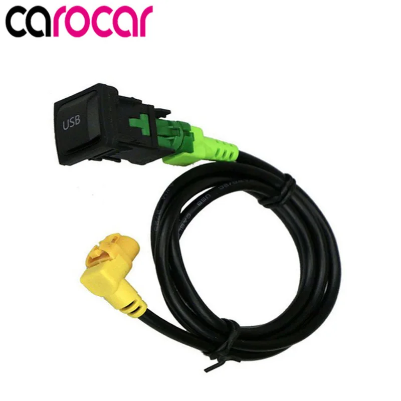 Carocar Автомобильный USB AUX кабель USB аудио адаптер RCD510 RNS315 для VW Passat B6 B7 Golf 5 MK5 Golf 6 MK6 GTI Jetta 5 MK5 CC - Название цвета: USB set only